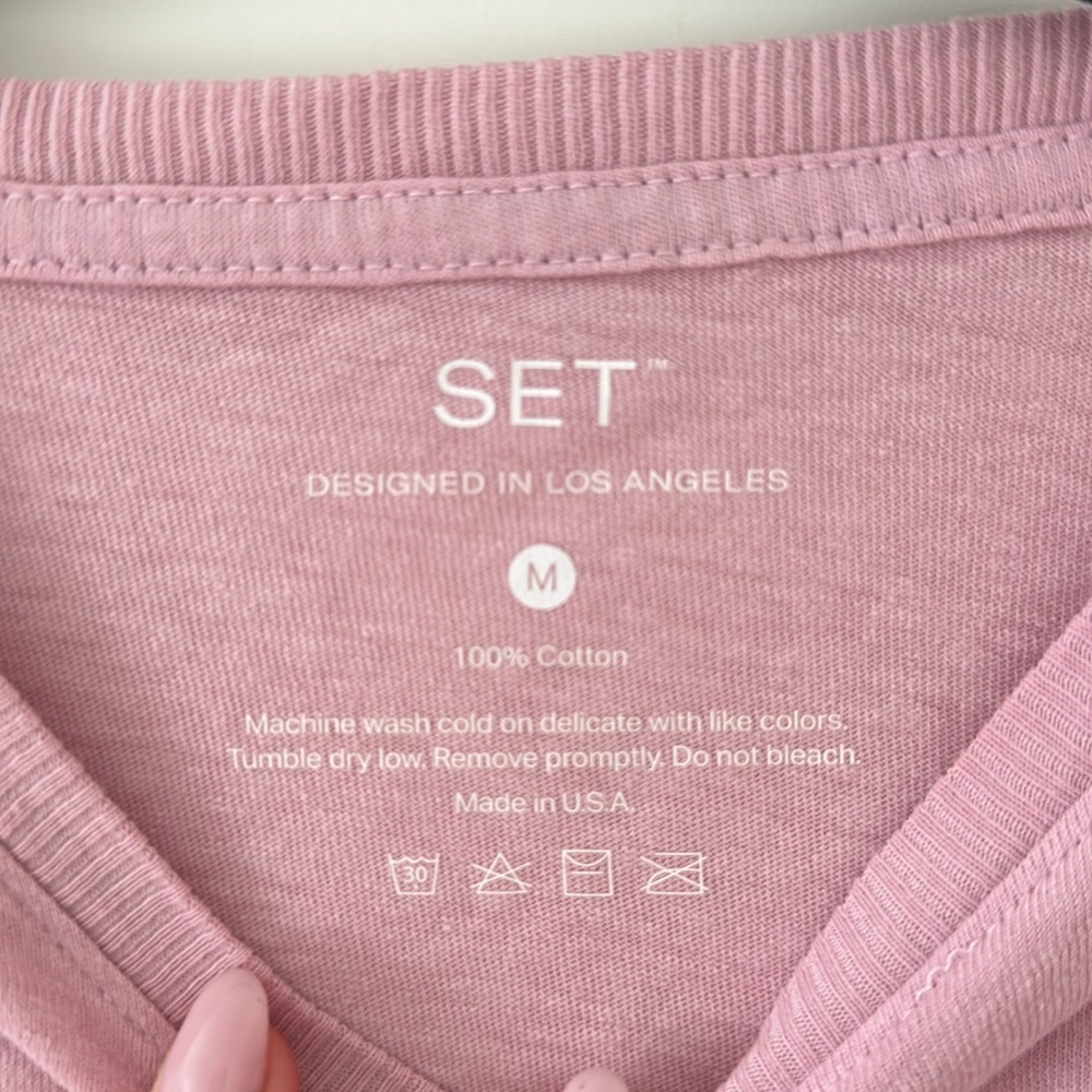 Set Active Cotton Tee - Medium - Picture 2 of 3